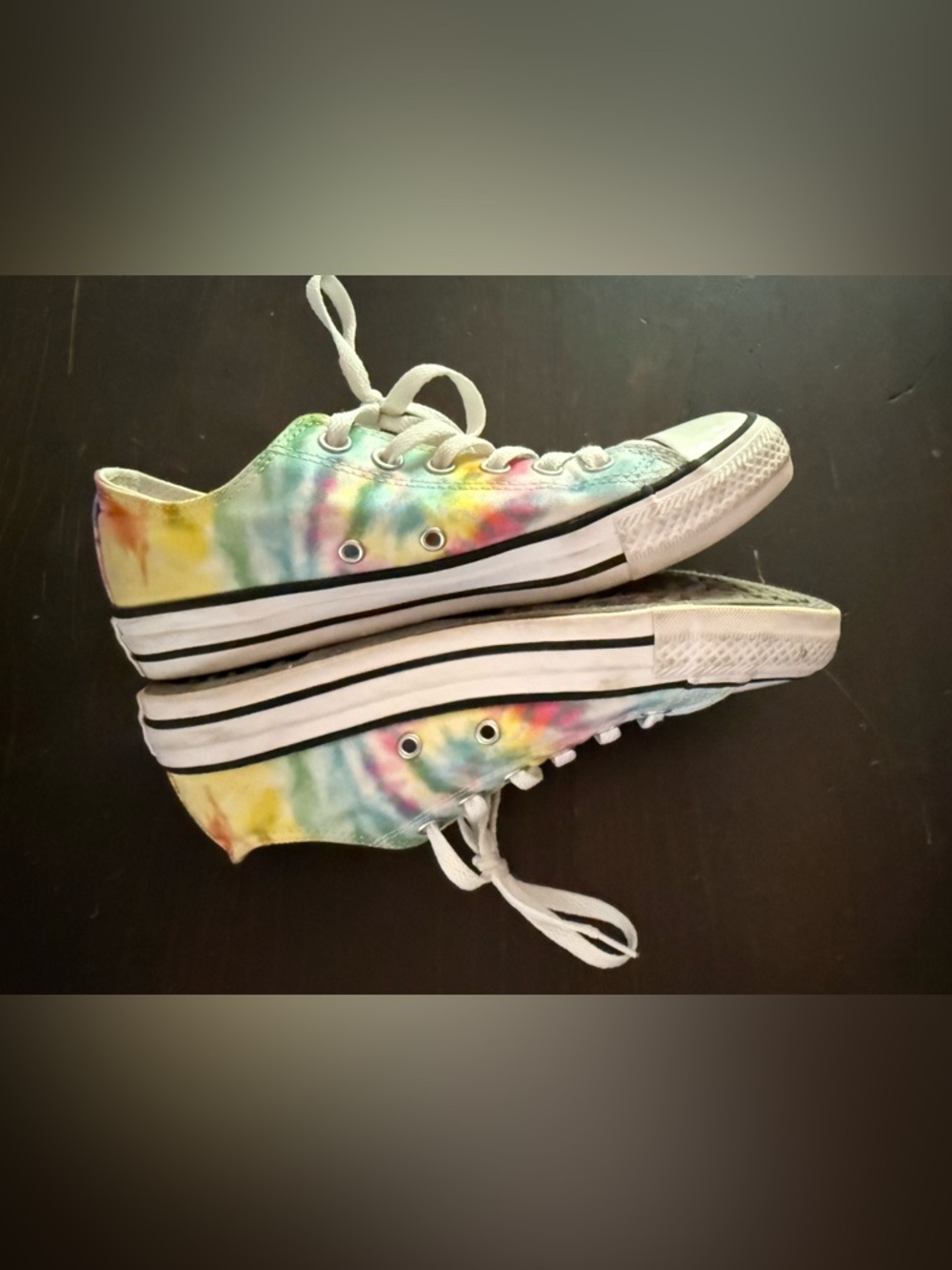 Tye dye converse women’s 7.5 - Picture 9 of 9